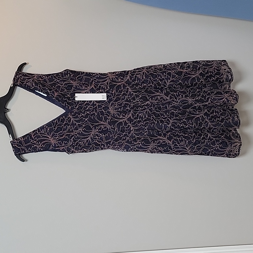 NWT Lace fit and flare mini dress